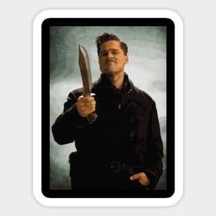 Aldo Raine Sticker